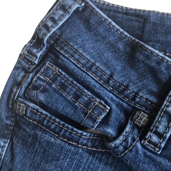 Silver Jeans Suki Mid Flare Denim Blue Jeans Fluid Sz 27 - Picture 3 of 14